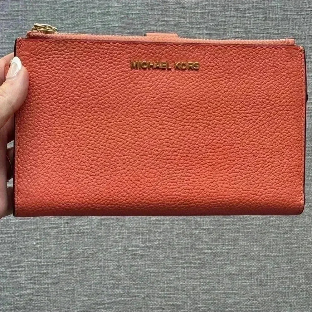 Michael Kors Adele Pebbled Leather Smartphone Wal… - image 2